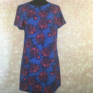 J Crew Womens Floral Casual Shift Spring Dress 4